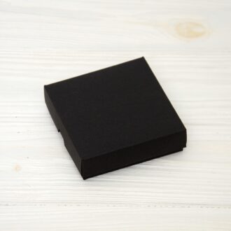 Коробка 90*90*25 мм чорна