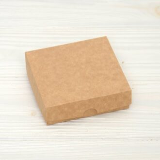 Коробка 90*90*25 мм крафт