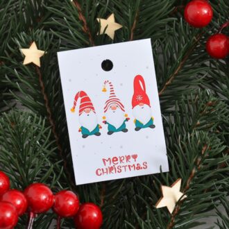 Бірка новорічна