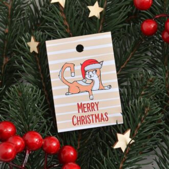 Бірка новорічна