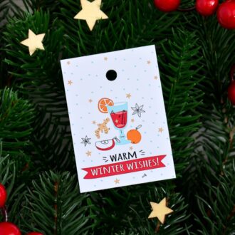 Бірка новорічна