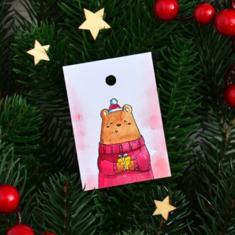 Бірка новорічна