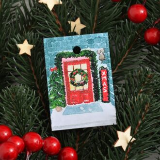 Бірка новорічна