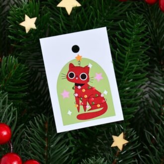 Бірка новорічна