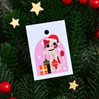 Бірка новорічна