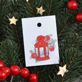 Бірка новорічна