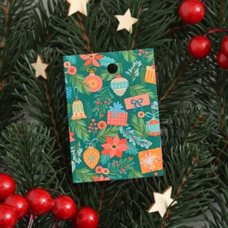 Бірка новорічна