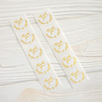 Наклейки круглі