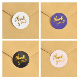 Наклейки круглі