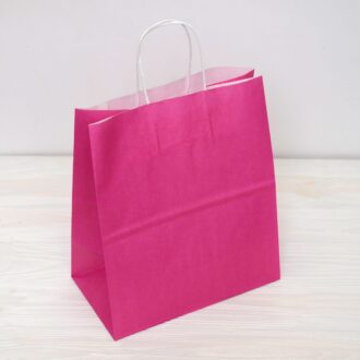 Пакет 250*140*300 мм рожевий темний