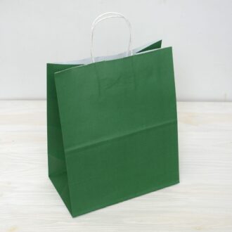 Пакет 250*140*300 мм зелений темний