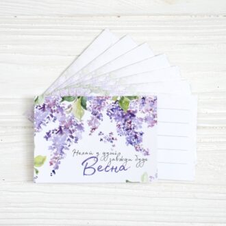 Міні-листівка 70*100 мм Весна у душі