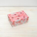 Коробка прямокутна (В) Мозаїка рожева 21*15*8 см