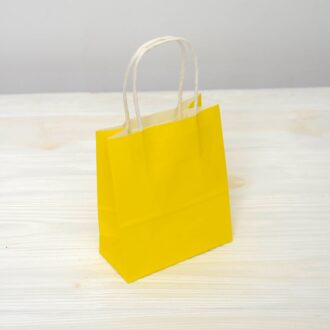 Пакет 120*60*150 мм жовтий