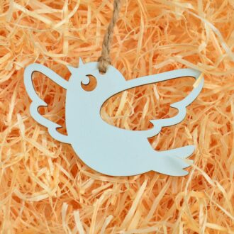 Фігурка підвісна Пташка блакитна