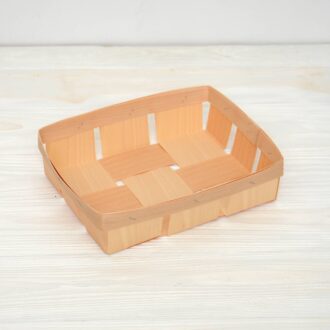 Кошик зі шпону прямокутний 205*160*60 мм