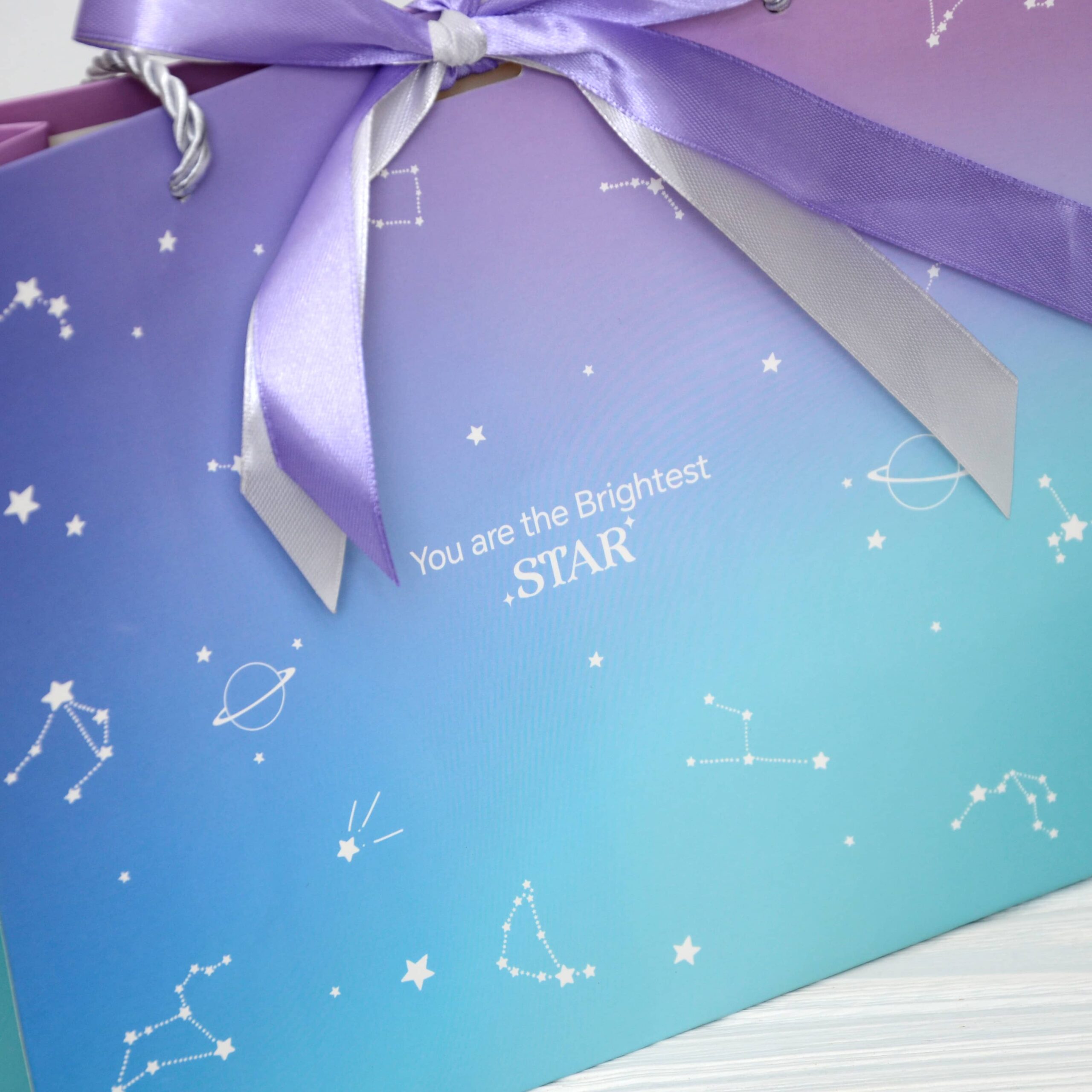 Пакет 250*100*200 мм (The Brightest Star градієнт) 2 paket 250 100 200 mm the brightest star hradiient 4 scaled
